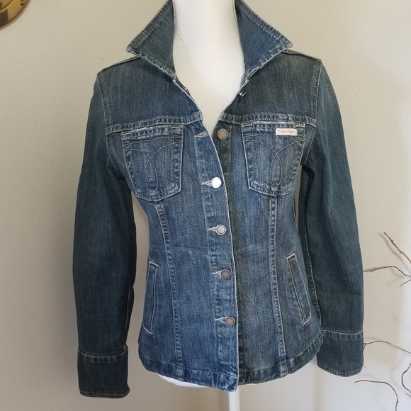 Calvin Klein Jackets & Blazers - Vintage CALVIN KLEIN Denim Jacket
